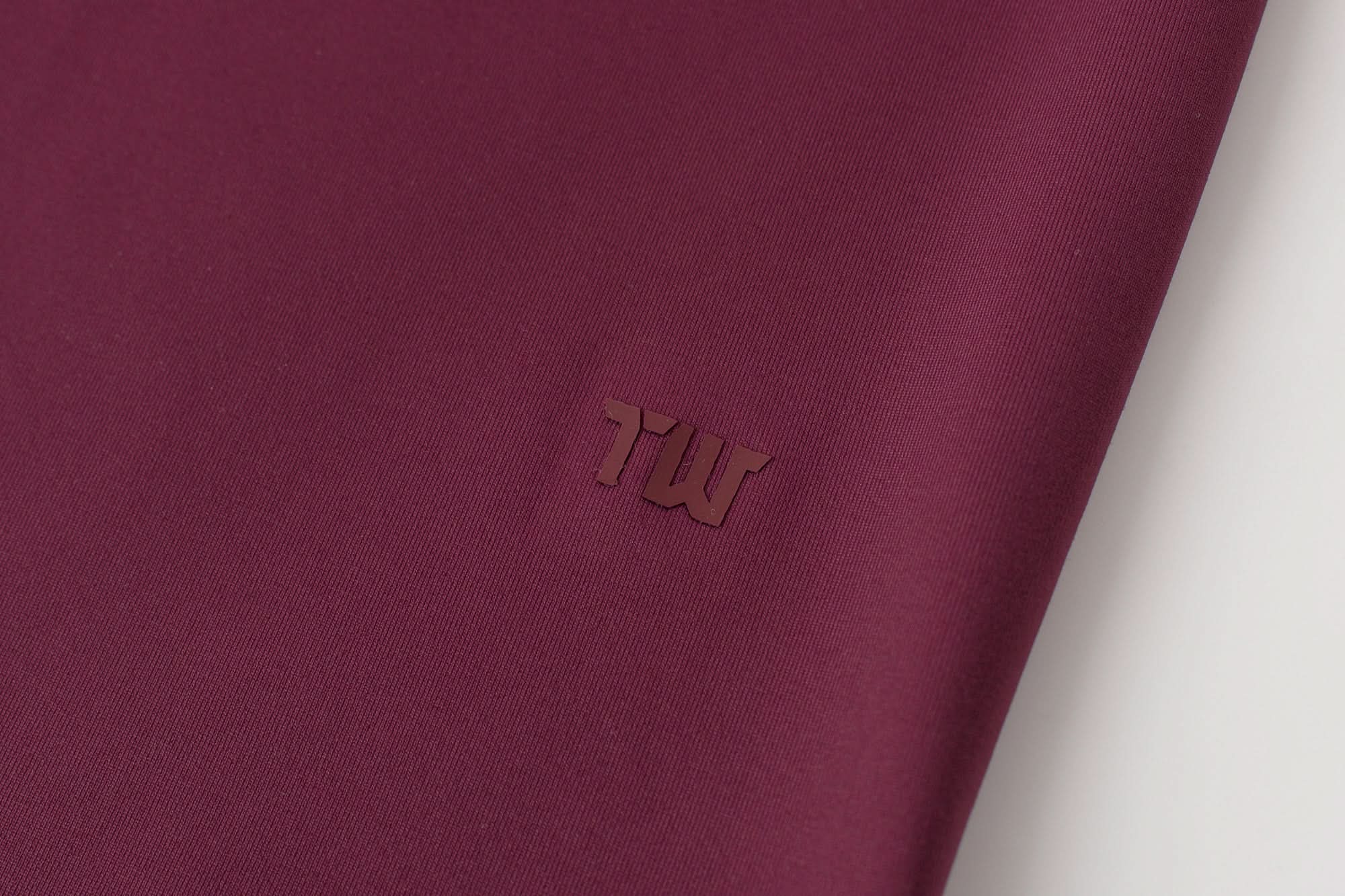 Crown Blade Polo Dark Cherry Logo