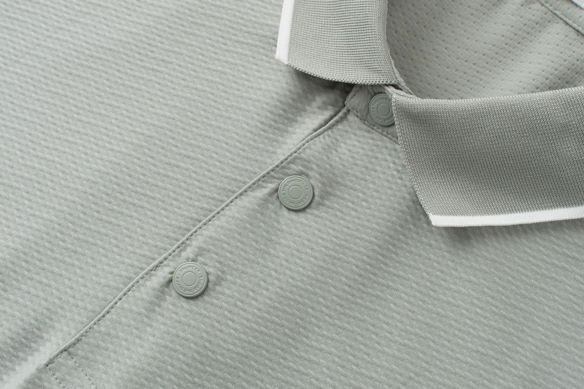 Icon Polo Slate Green Button
