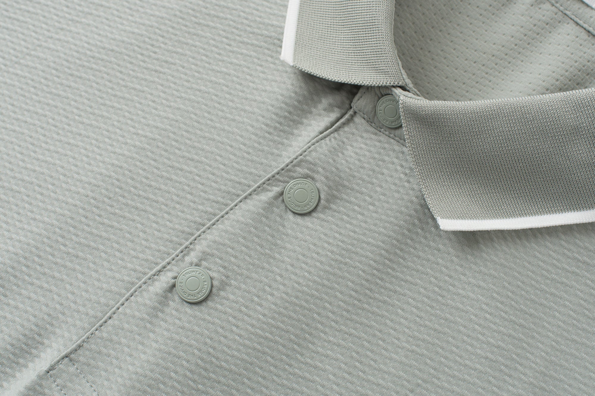 Icon Polo Slate Green Button