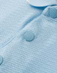 Icon Polo Light Blue Front Buttons