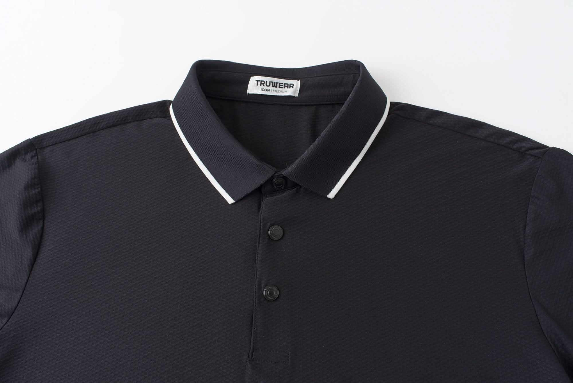 Icon Polo Black - Black
