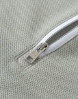 Vanguard Zip Polo Slate Green Front Zipper