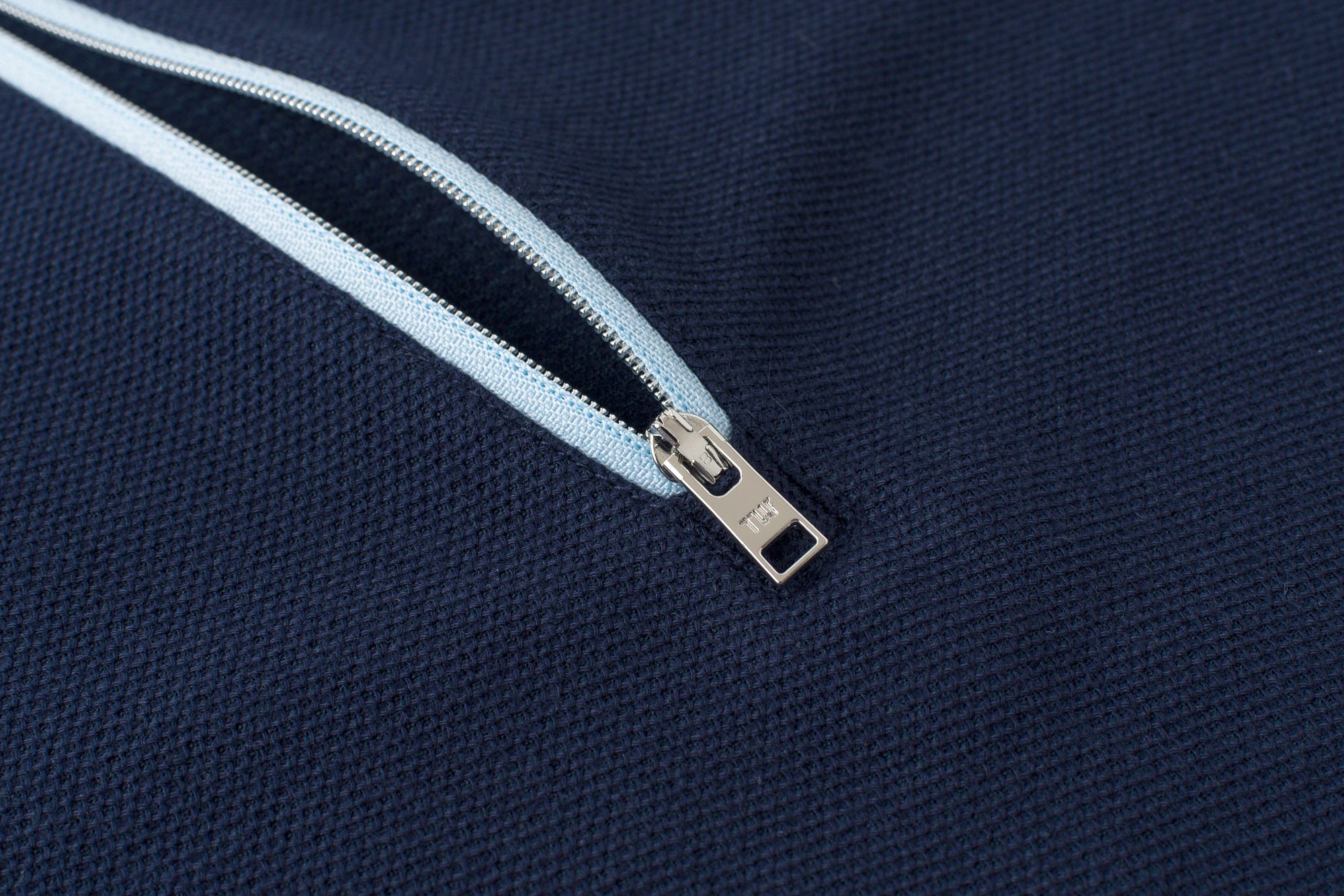 Vanguard Zip Polo Navy