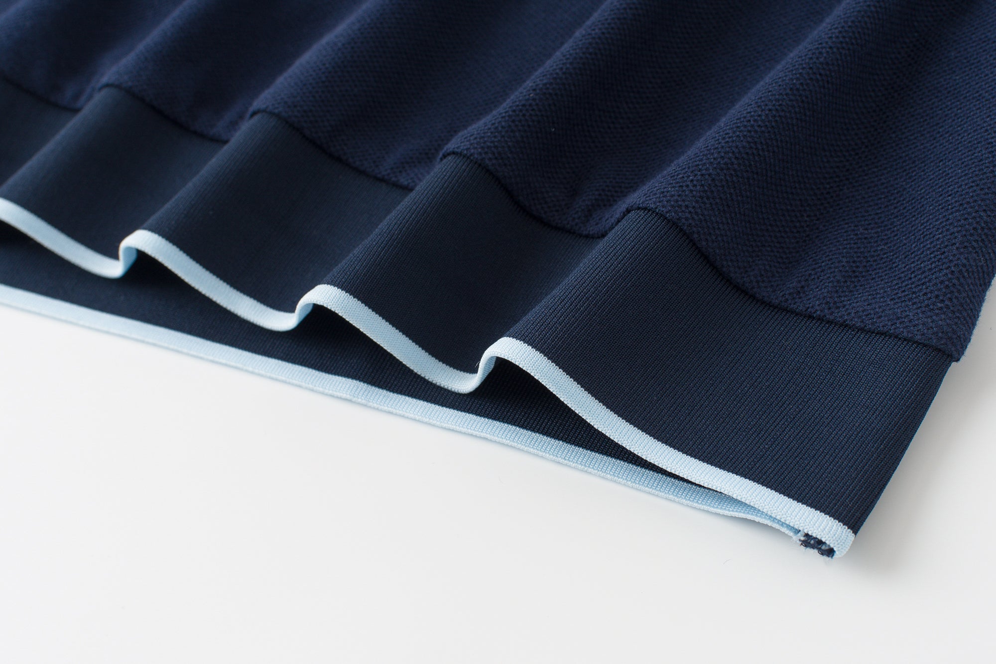 Vanguard Zip Polo Navy