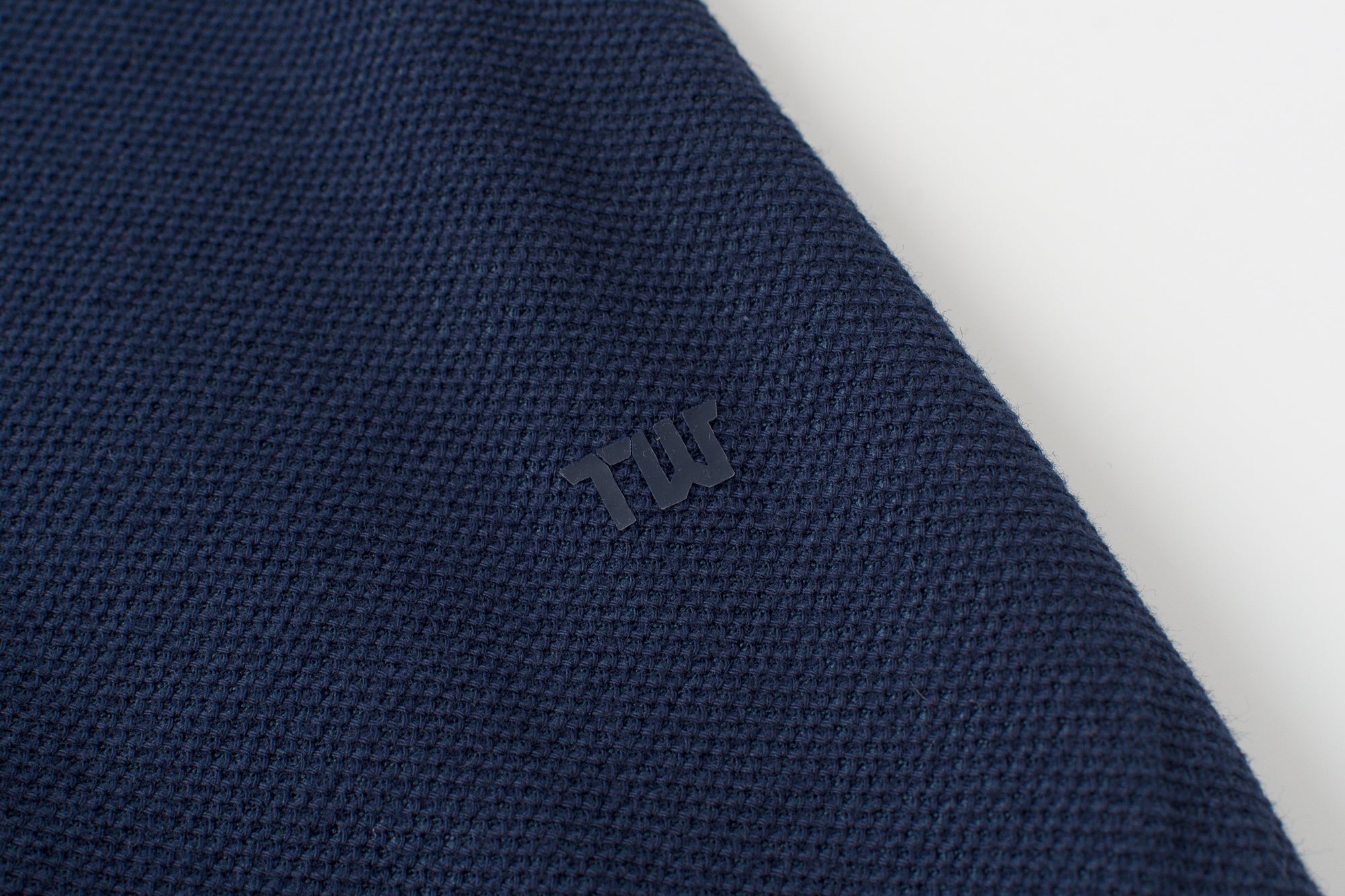 Vanguard Zip Polo Navy