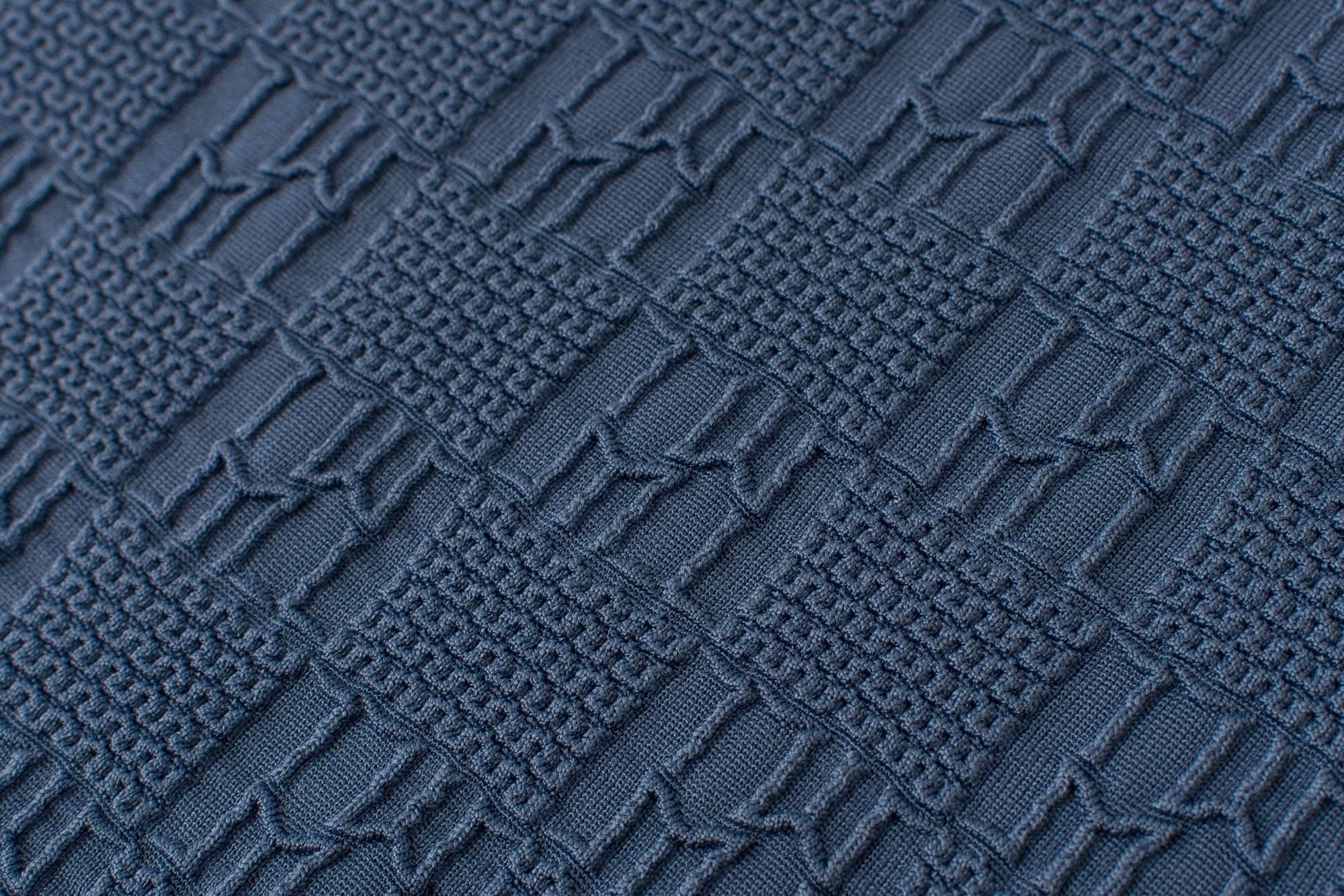 Titan Polo Navy Pattern