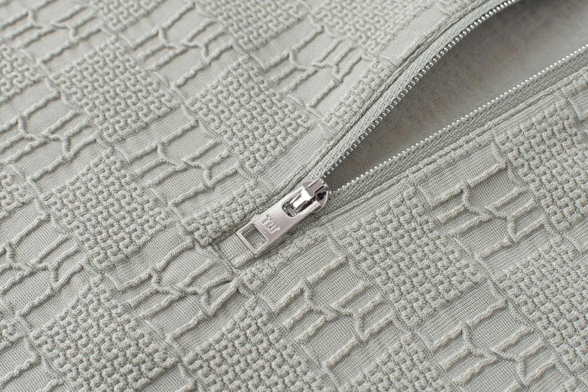 Titan Polo Slate Green Front Zipper