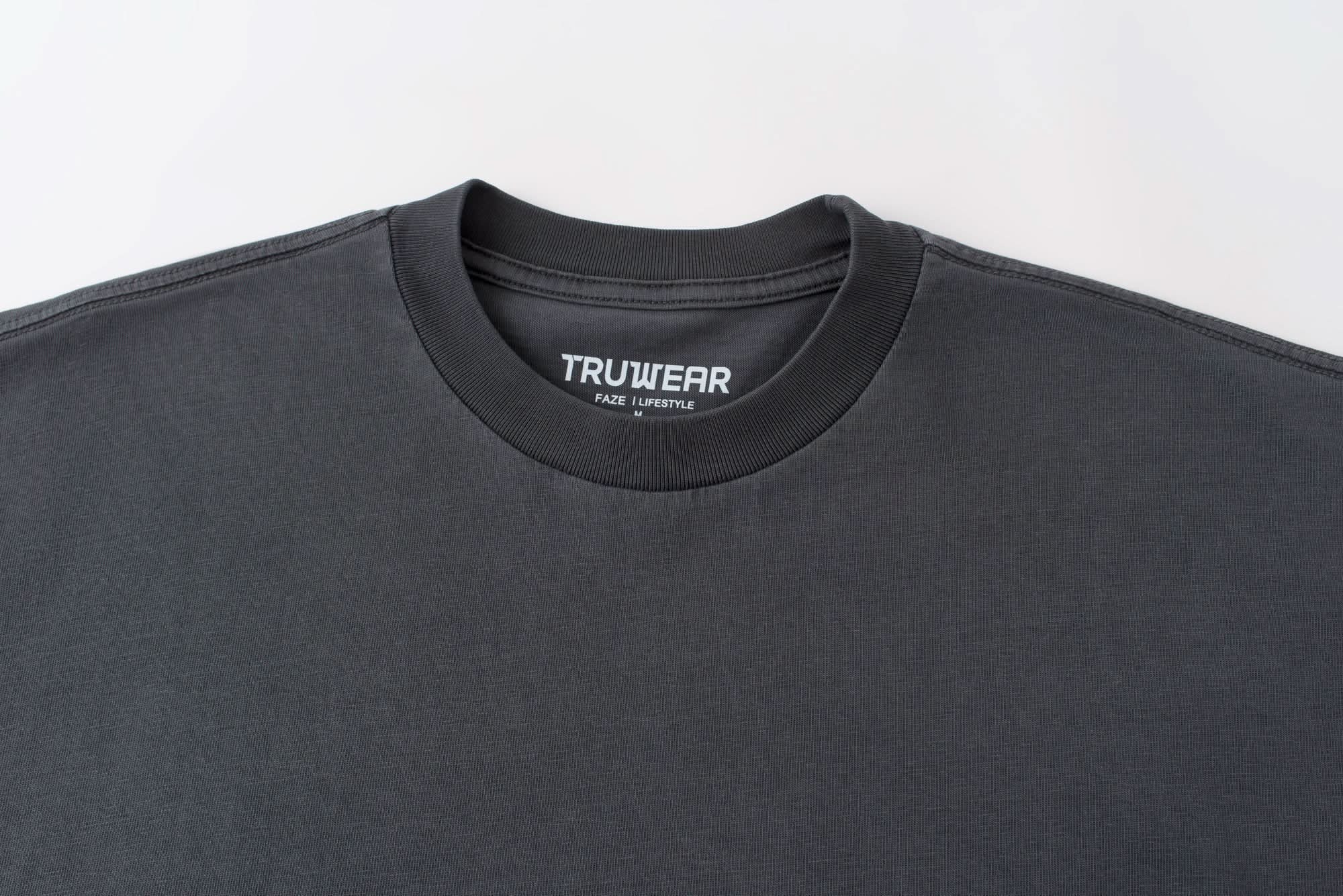 Faze Heavyweight Tee Charcoal