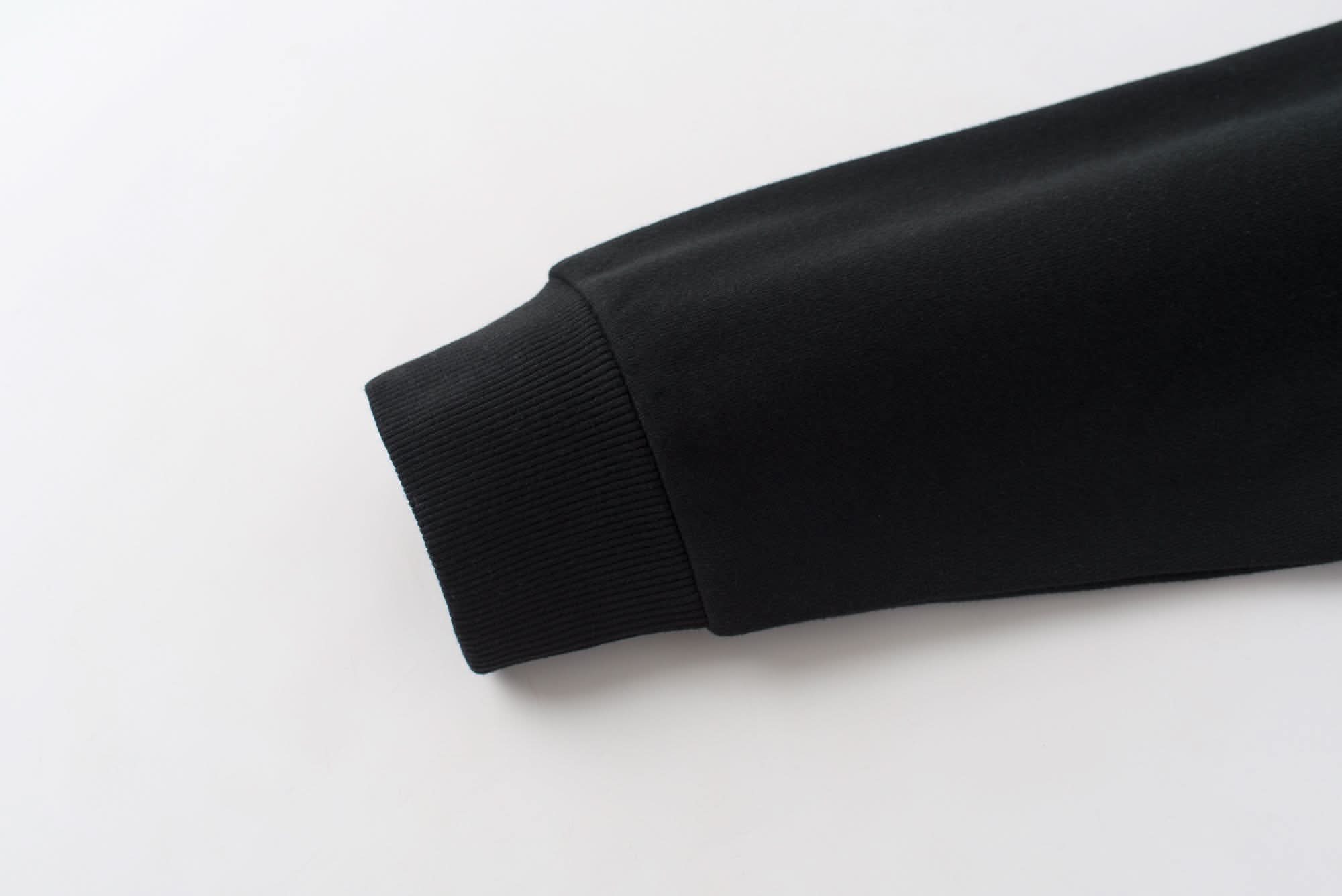 Atlas Full Zip Hoodie Black Sleeve