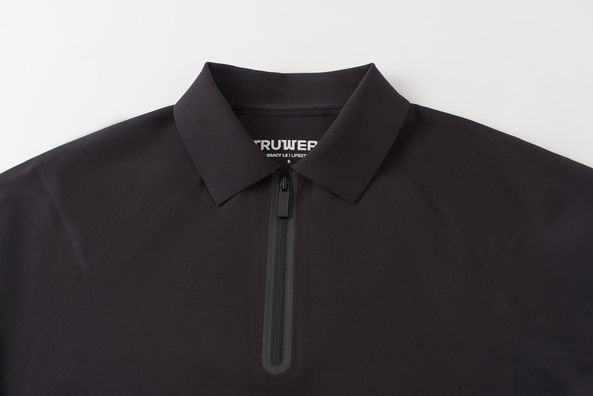 Legacy Long Sleeve Black Polo