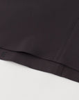 Legacy Long Sleeve Black Polo Hem