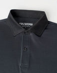 Elevation Polo Black Houndstooth - Black