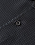 Elevation Polo Black Houndstooth - Black