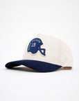 Rookie Division Cream Navy Cord Brim Fade Hat