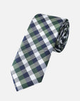 Immortal Checkered Navy, Green & White - Green &