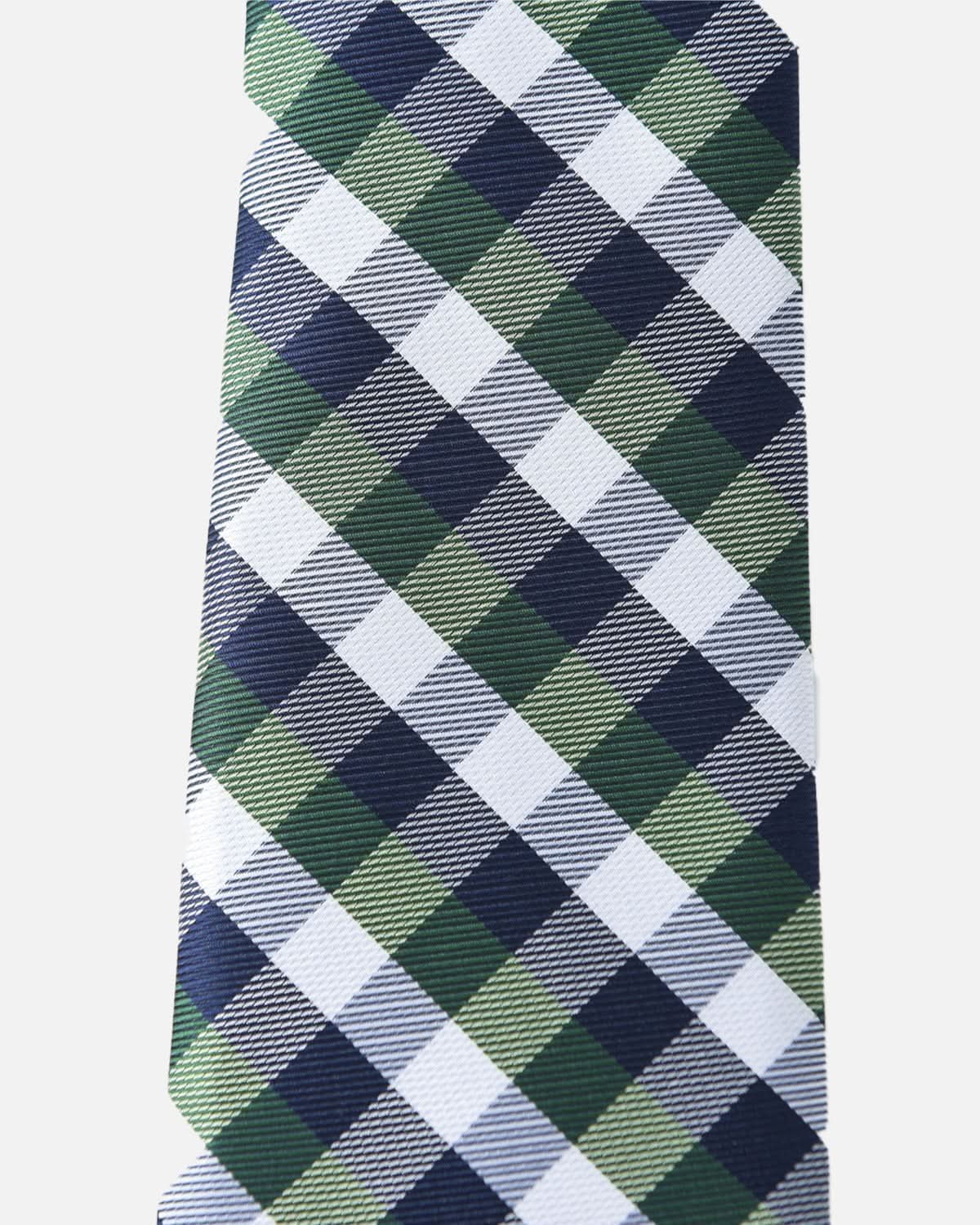 Immortal Checkered Navy, Green &amp; White - Green &amp;