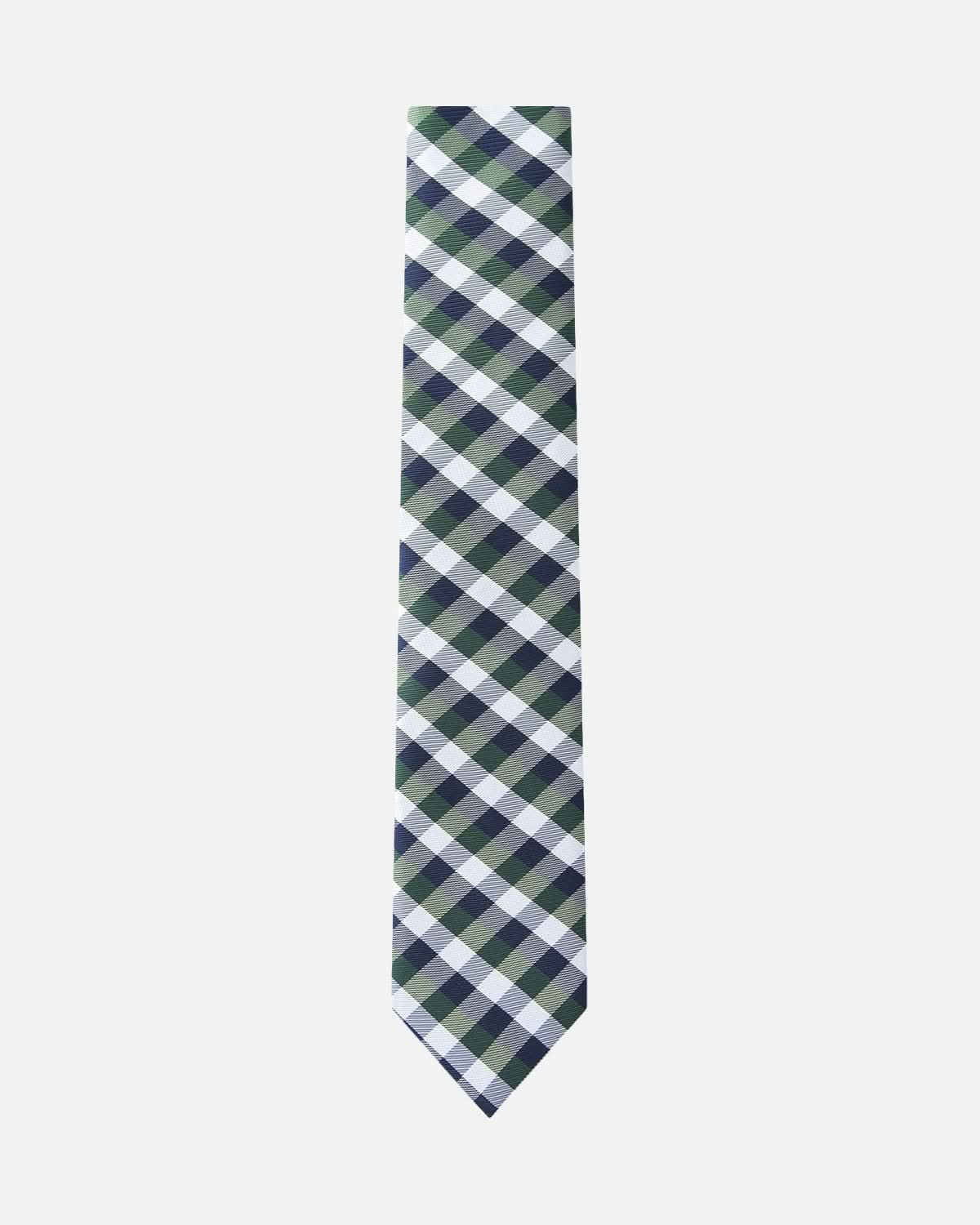 Immortal Checkered Navy, Green &amp; White - Green &amp;