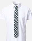 Immortal Checkered Navy, Green & White - Green &