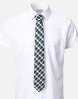 Immortal Checkered Navy, Green & White - Green &