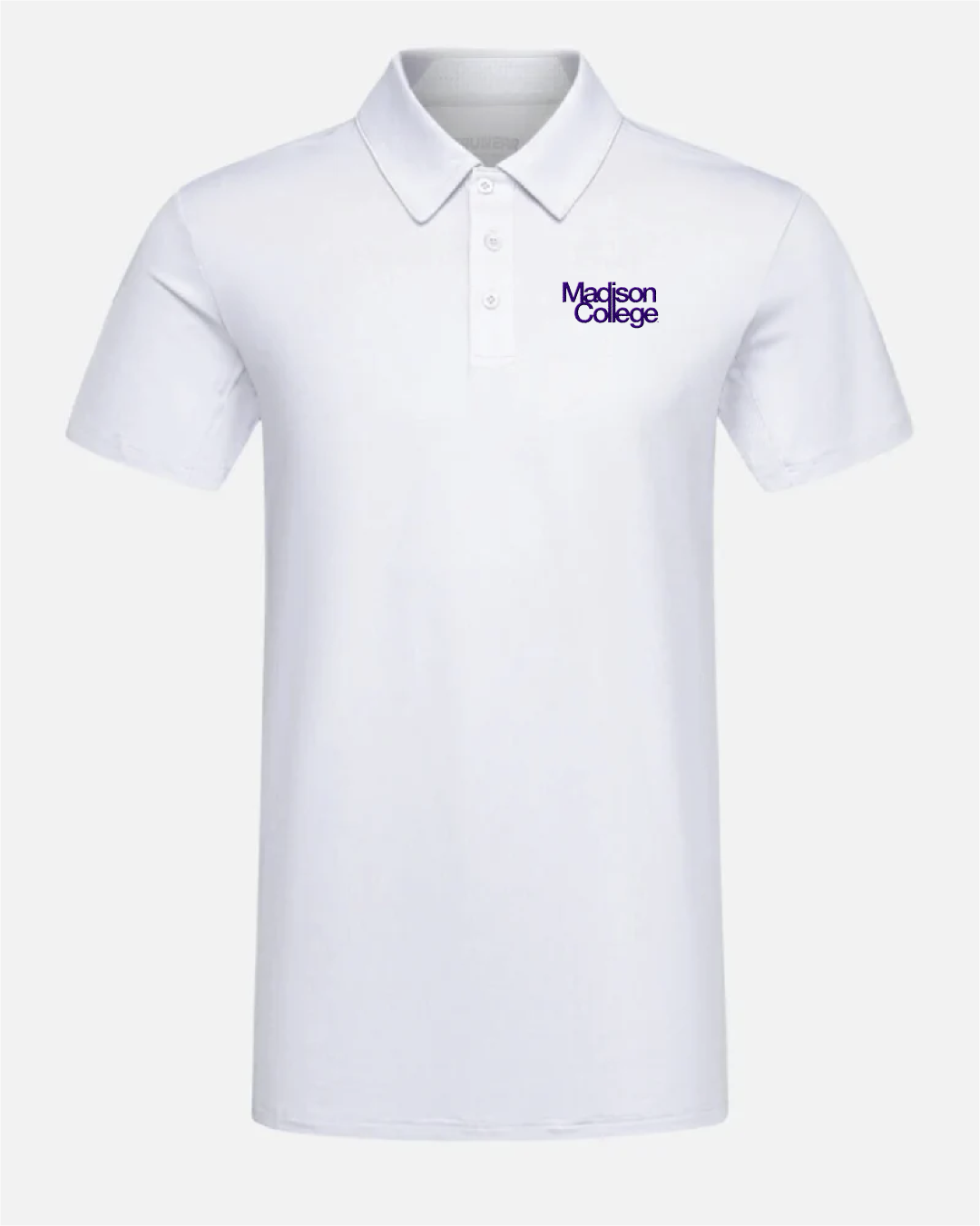 James Madison Crest 2.0 Light Grey Polo