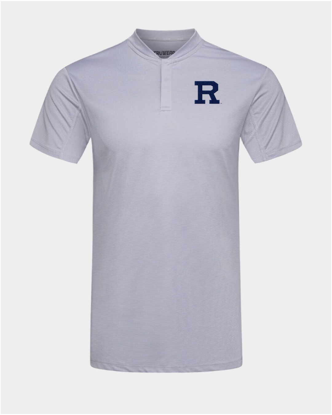 Rice Pinnacle Light Grey Polo 2.0