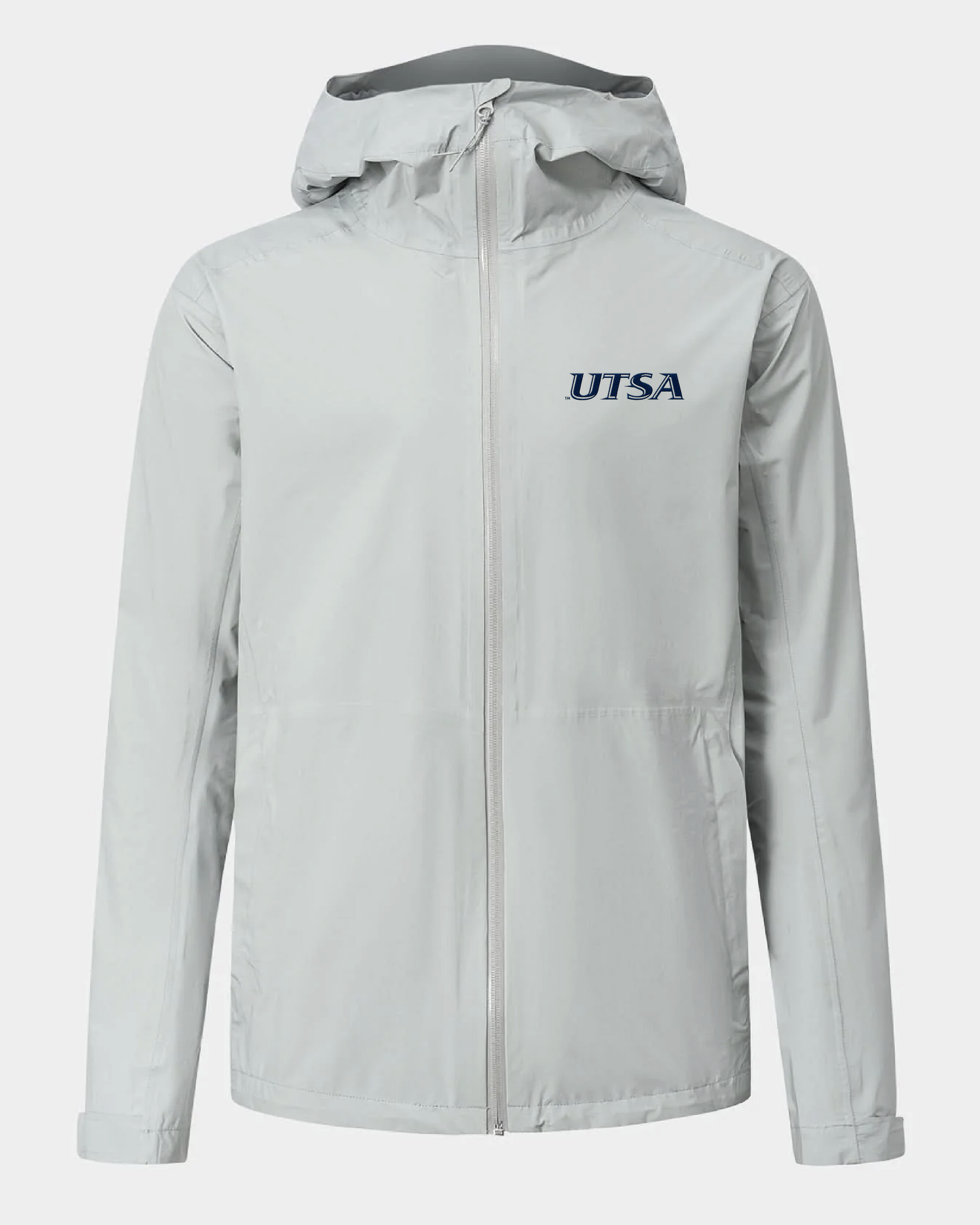 UT San Antonio Voyage Rain Jacket Light Grey