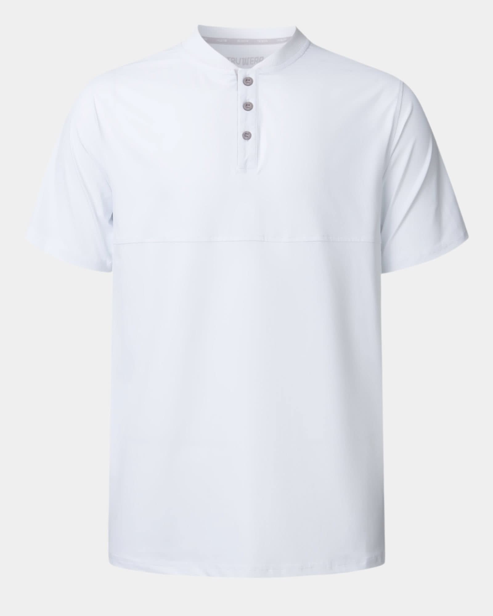 Crown Blade Polo White - White