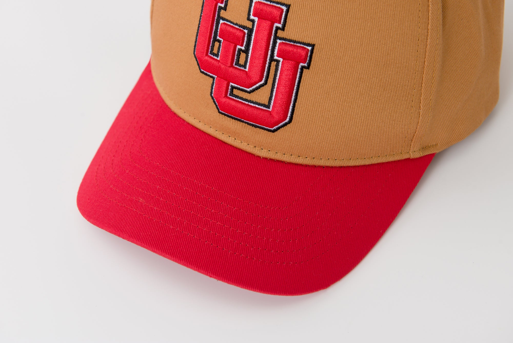 UofU Fade Hat Tan Red