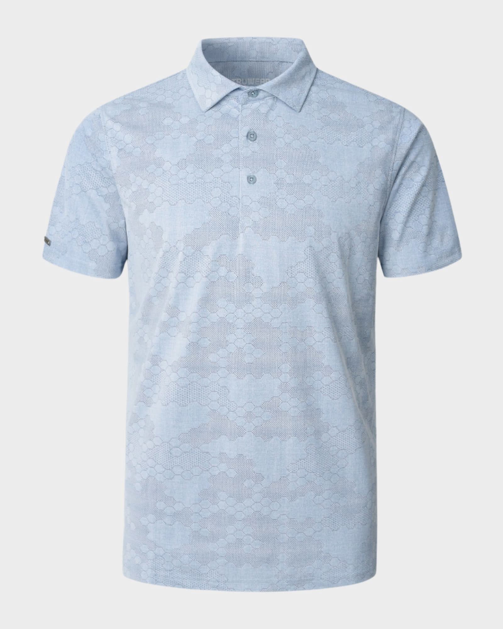 Swell Polo Steel Blue - Blue