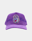 JMU Duke Dog Purple Full Cord Brim Hat