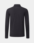 Legacy Long Sleeve Black Polo