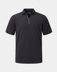 Legacy Black Polo Front