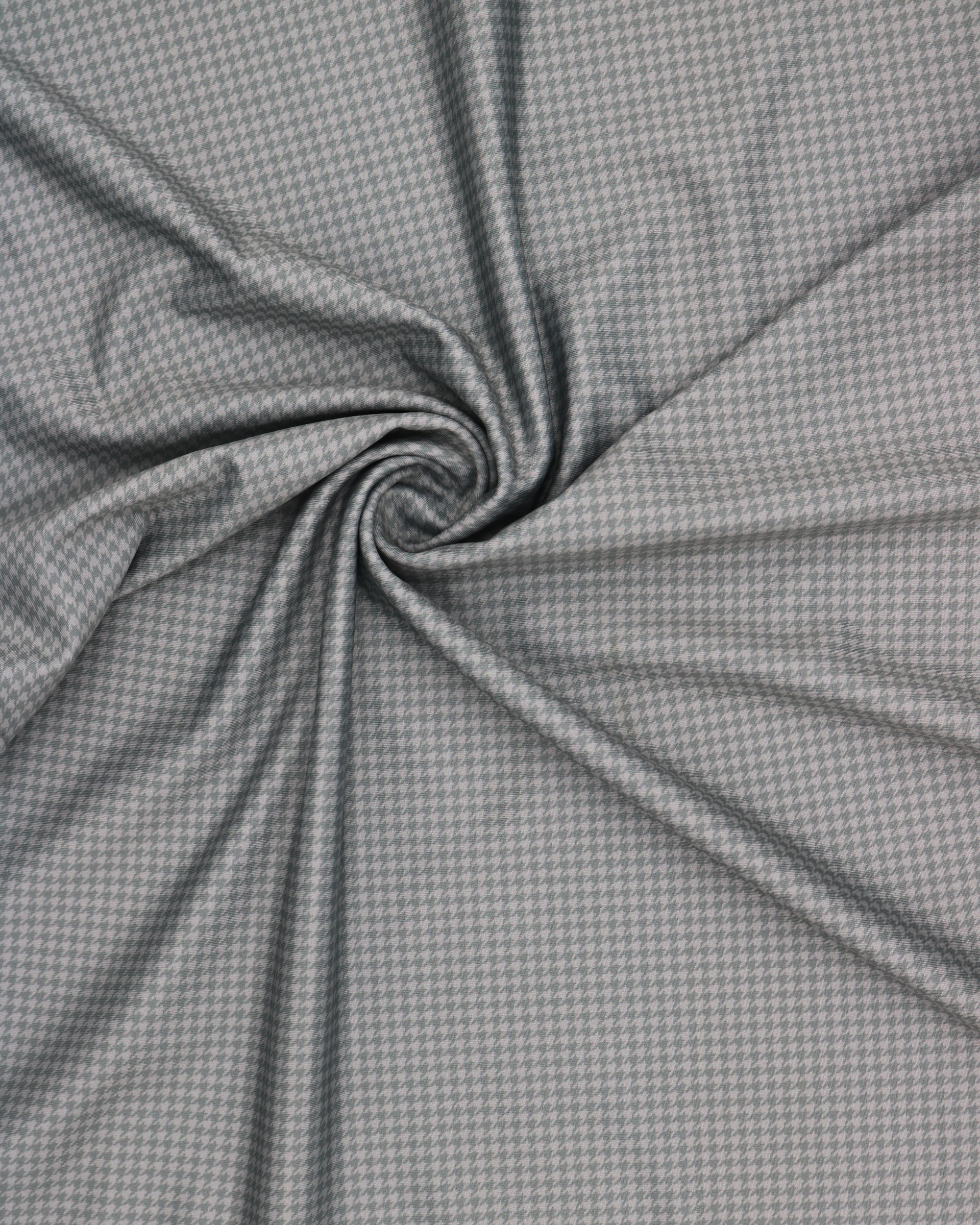 Elevation Light Grey Houndstooth Polo