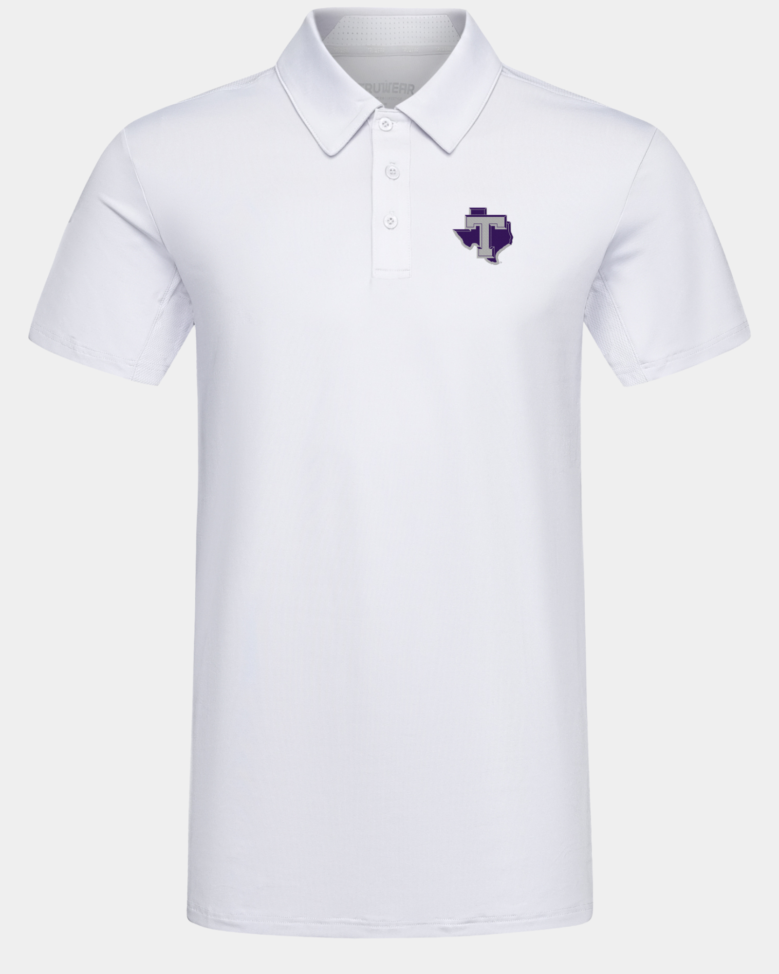 Tarleton State University Crest 2.0 Polo Light Grey
