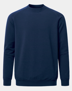 Meridian Heather Navy Crewneck