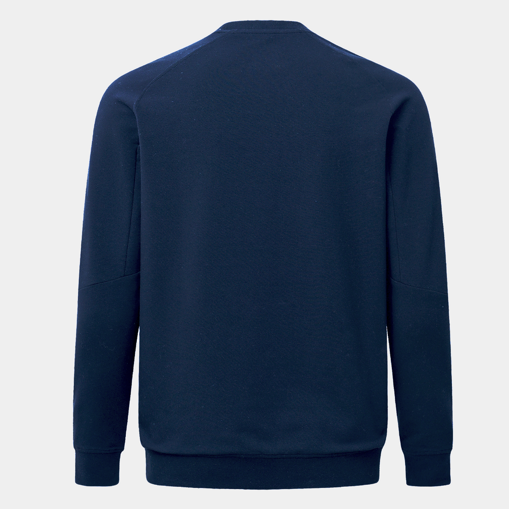 Meridian Heather Navy Crewneck