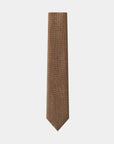 Multi-Dot Tie Brown - Brown