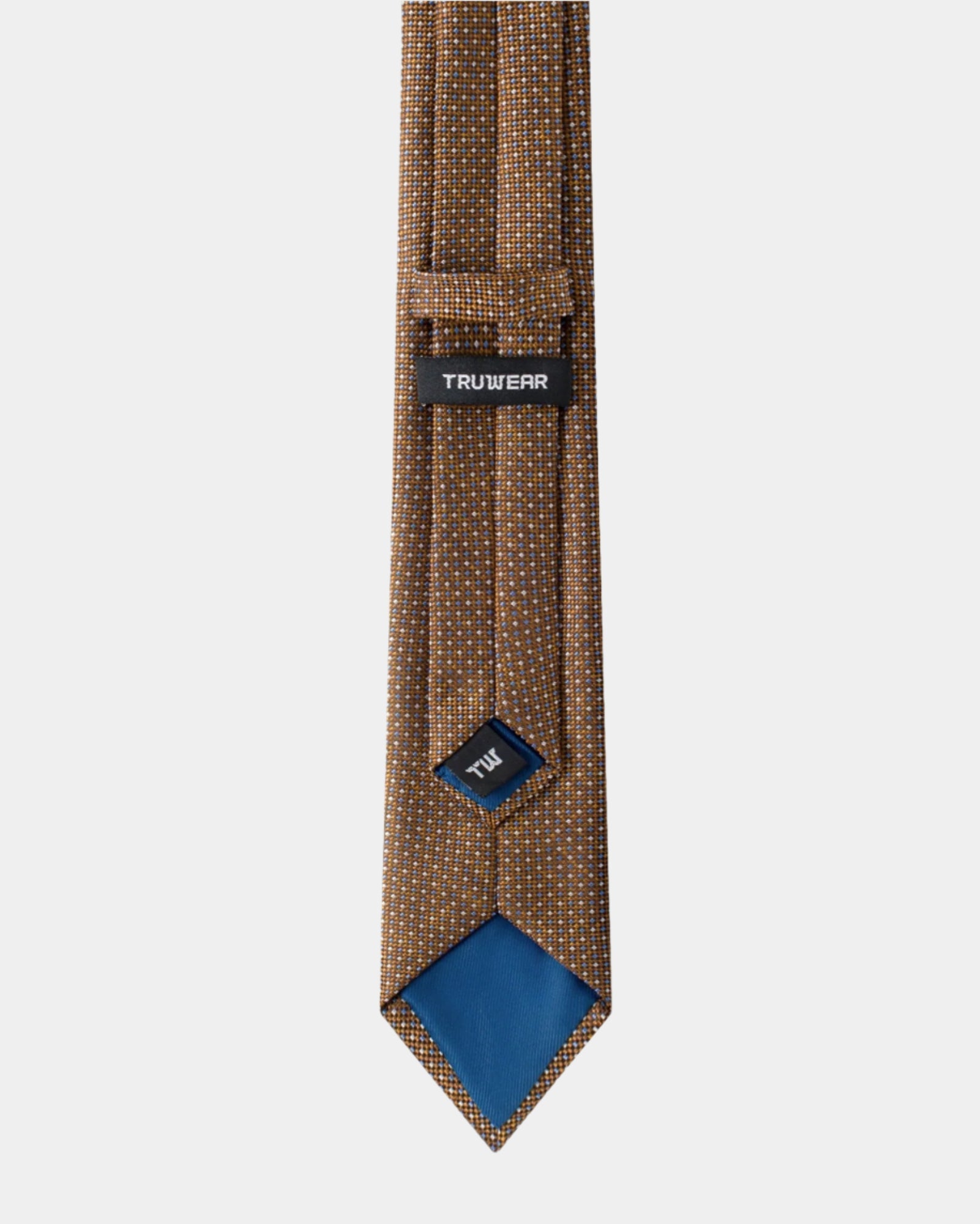 Multi-Dot Tie Brown - Brown