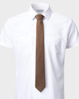 Multi-Dot Tie Brown - Brown