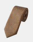 Multi-Dot Tie Brown - Brown