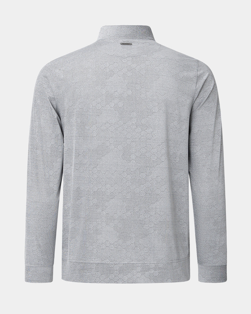 Swell Q-Zip Heather Grey - Heather