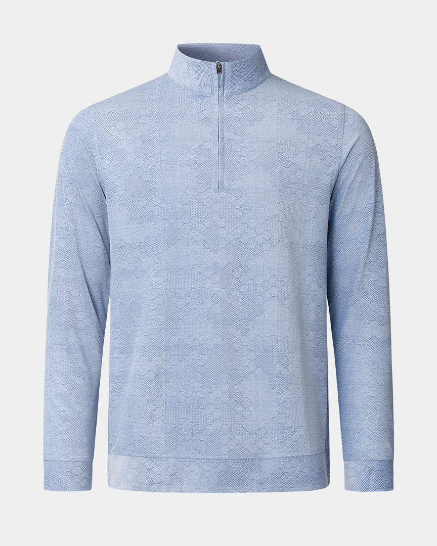 Swell Q-Zip Steel Blue - Blue