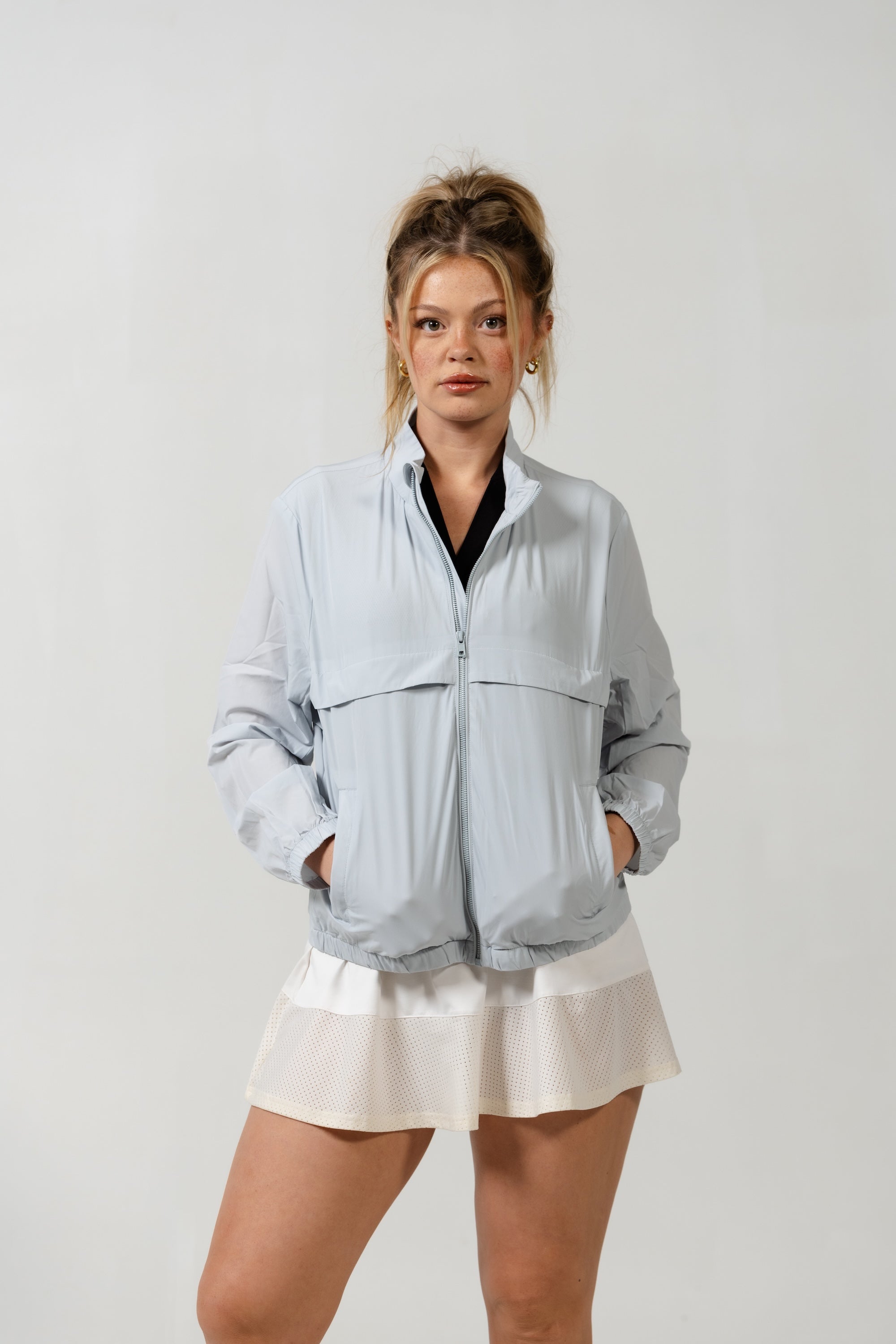 Drive Womens Jacket Light Grey - Light Grey