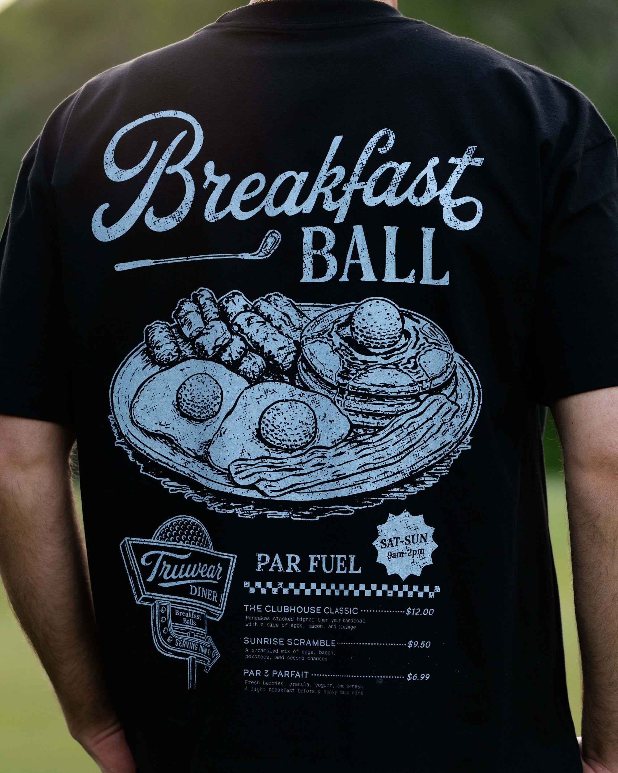 Breakfast Ball Monochramatic Faze Heavyweight Tee