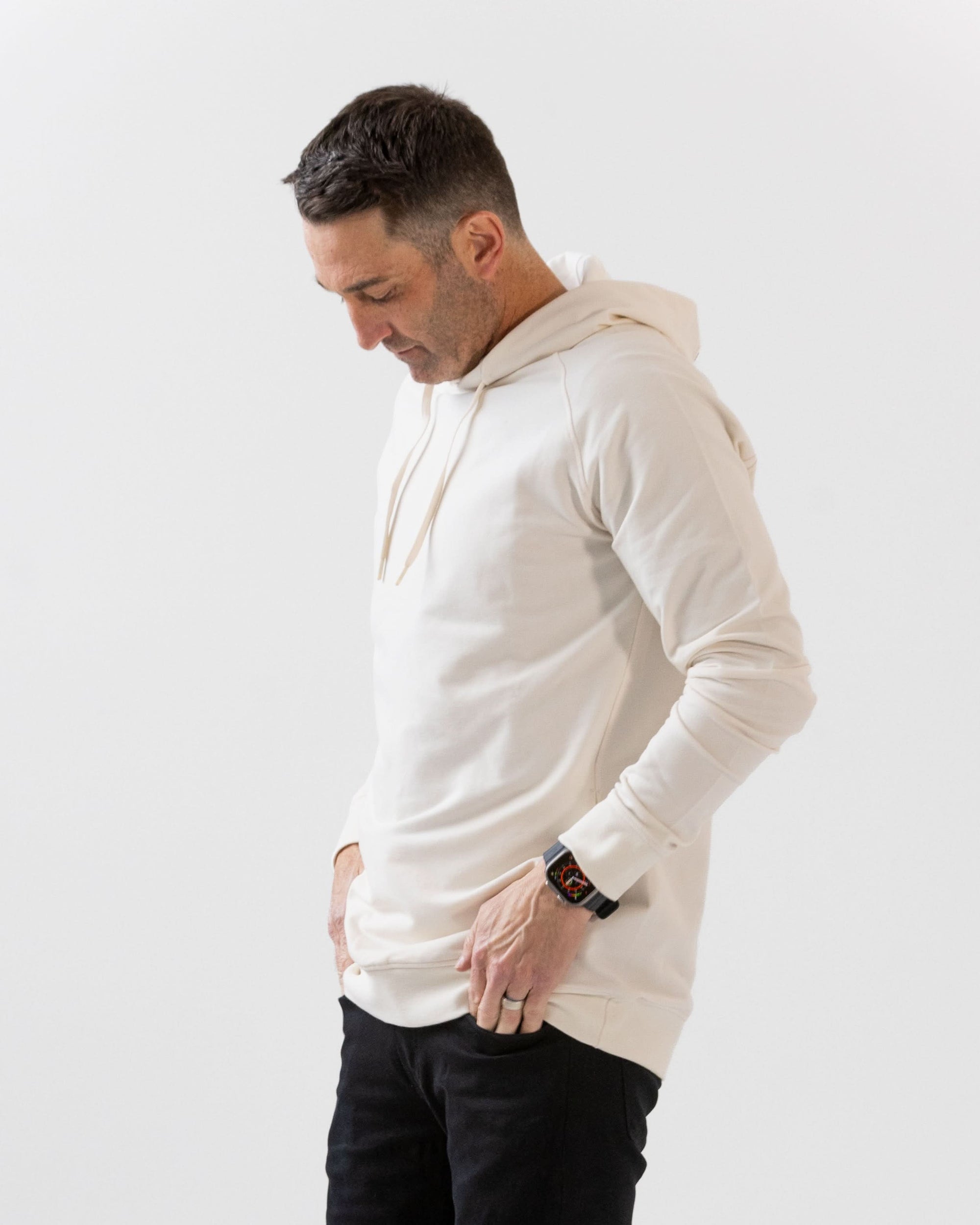 Singular Ecru Hoodie - Ecru