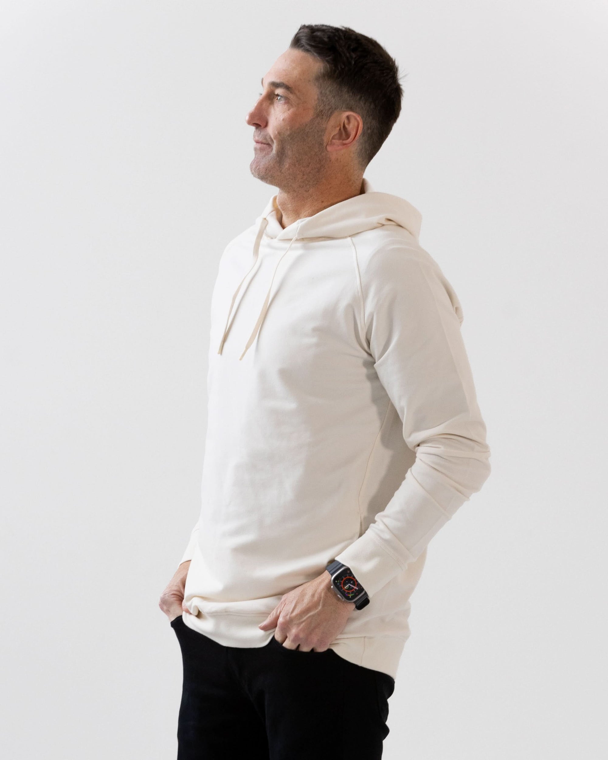 Singular Ecru Hoodie - Ecru