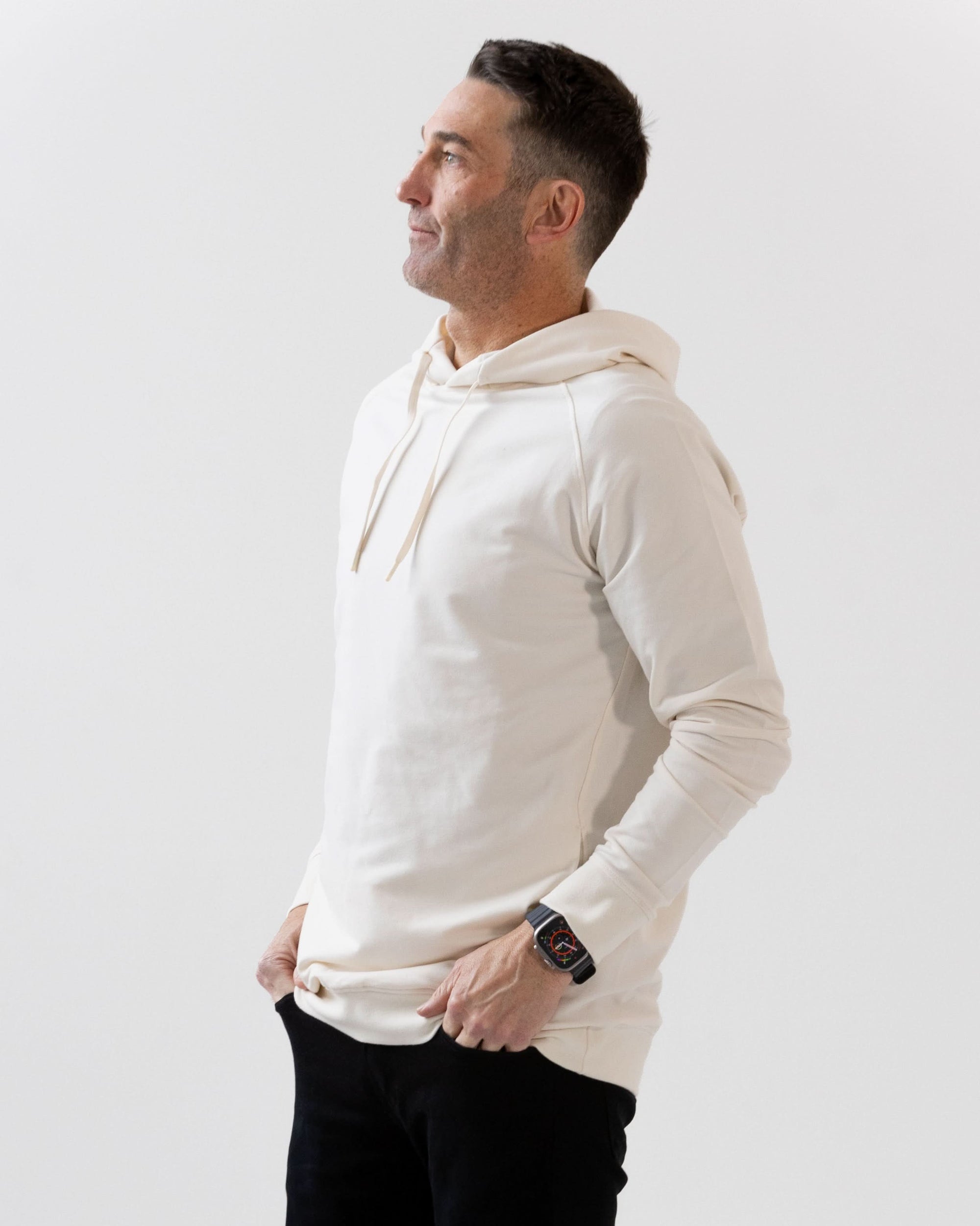 Singular Ecru Hoodie - Ecru