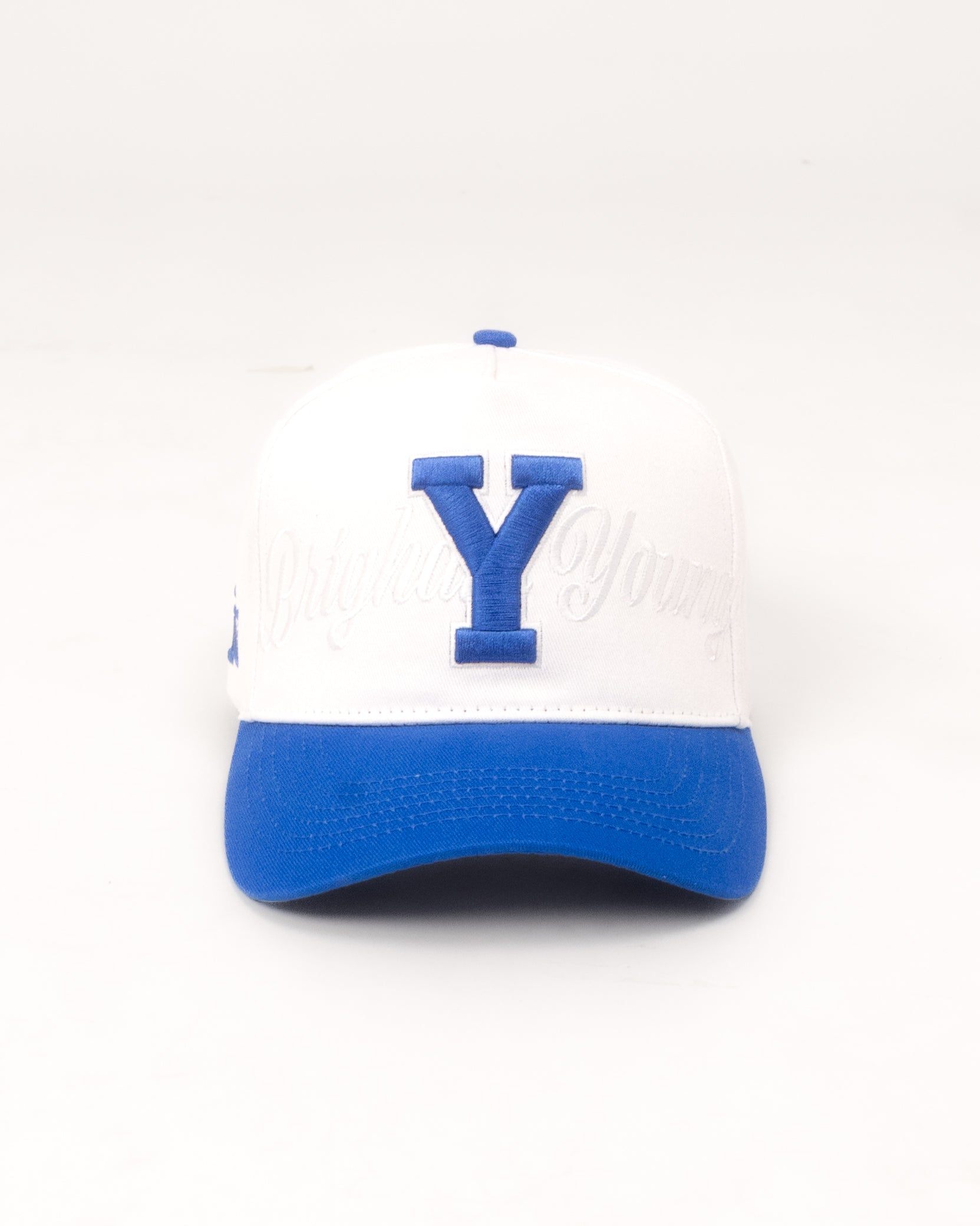 BYU Fade Hat Black White Blue Y