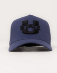 USU Fade Hat Black Navy