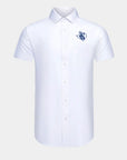 Rice Phenom Classic White Short Sleeve Dress Shirt